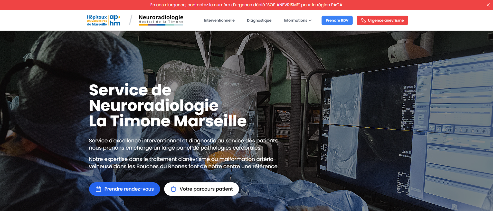 Neuroradiologie La Timone Marseille